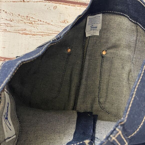 Vintage 70s Sears Action Blues‎ Flex Jeans Denim Women's 12 Petite Inseam 32" - Picture 11 of 16